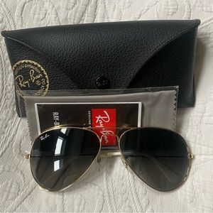 New Ray-Ban Aviator Sunglasses